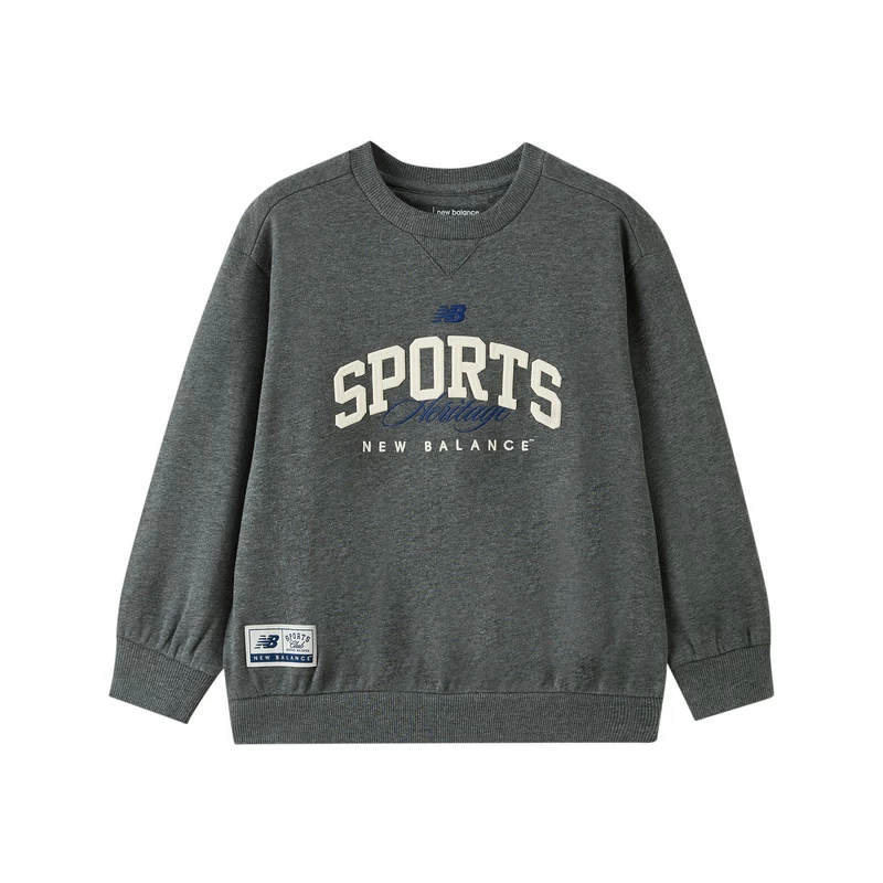 New Balance New Balance Kids Sweatshirts Crew Neck Moderate