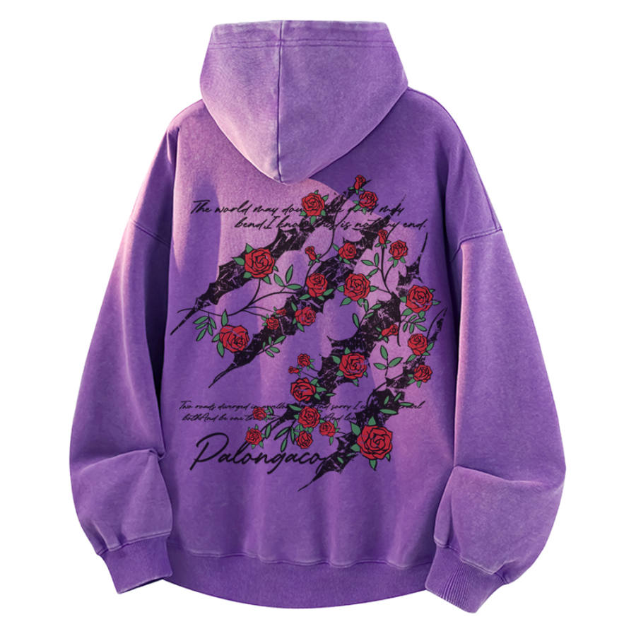 PAL ONGACO Sweatshirts Unisex Hooded Non Detachable Moderate Straight Fit