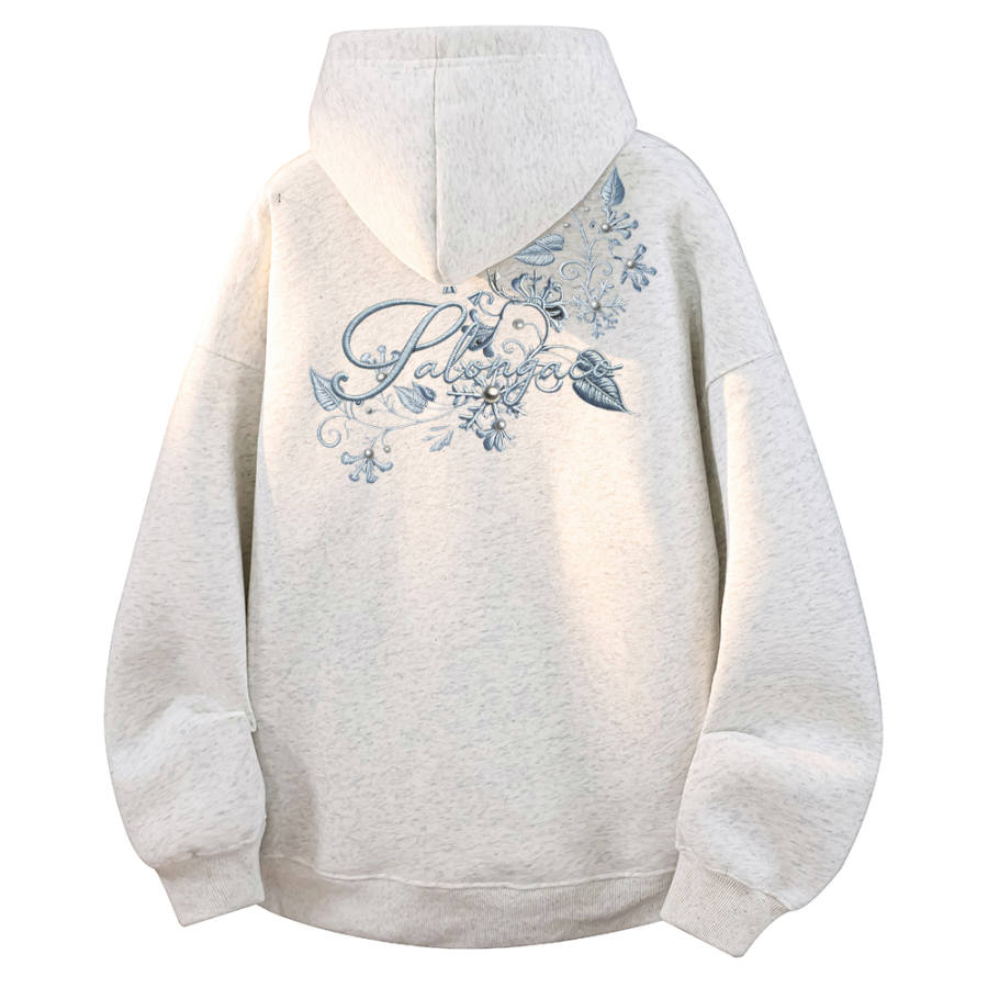 PAL ONGACO Sweatshirts Unisex Hooded Non Detachable Moderate Straight Fit