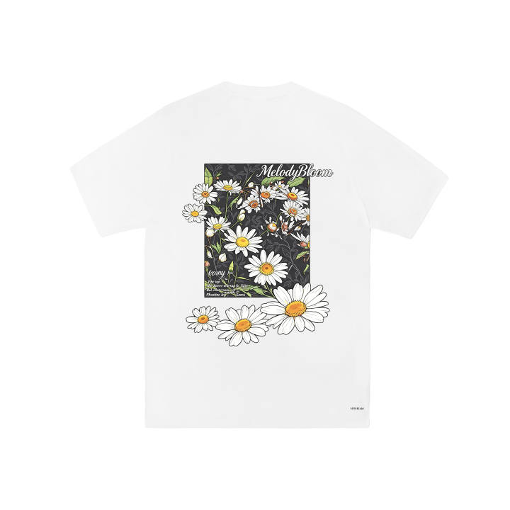 Adidas Adidas T Shirts Men's White Crew Neck Moderate