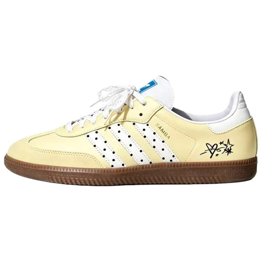 Adidas Originals SAMBA OG German Army Trainers Unisex Low Top Yellow/White