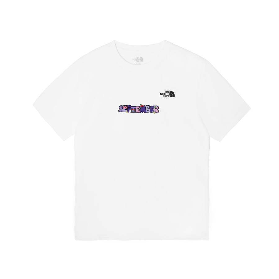 THE NORTH FACE T Shirts Men's White Crew Neck Moderate