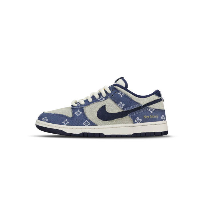 Nike Nike Dunk Slip Resistant Abrasion Resistant Low top Skateboard Shoes Men's Blue