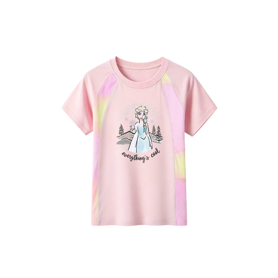 Disney Disney Grade School T Shirts Crew Neck Thin Stretch