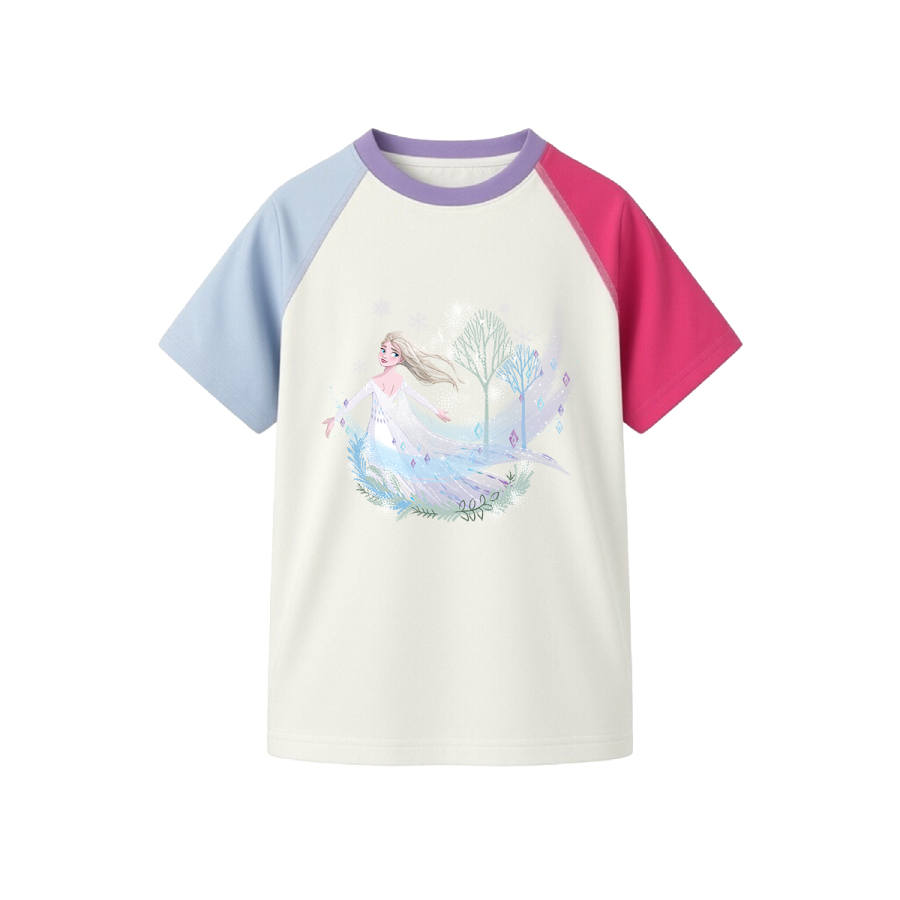 Disney Disney Grade School T Shirts Crew Neck Thin Stretch