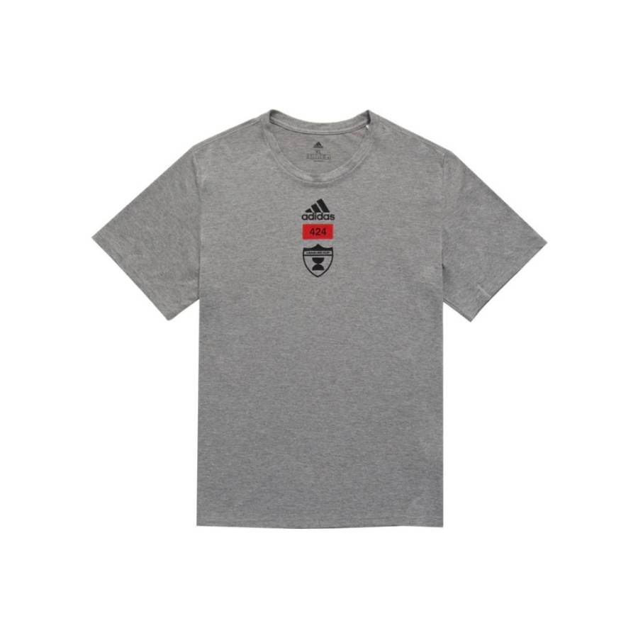 Adidas Adidas X 424 Adidas X 424 SS23 Collaboration Collection T Shirts Unisex Gray Crew Neck Moderate Other