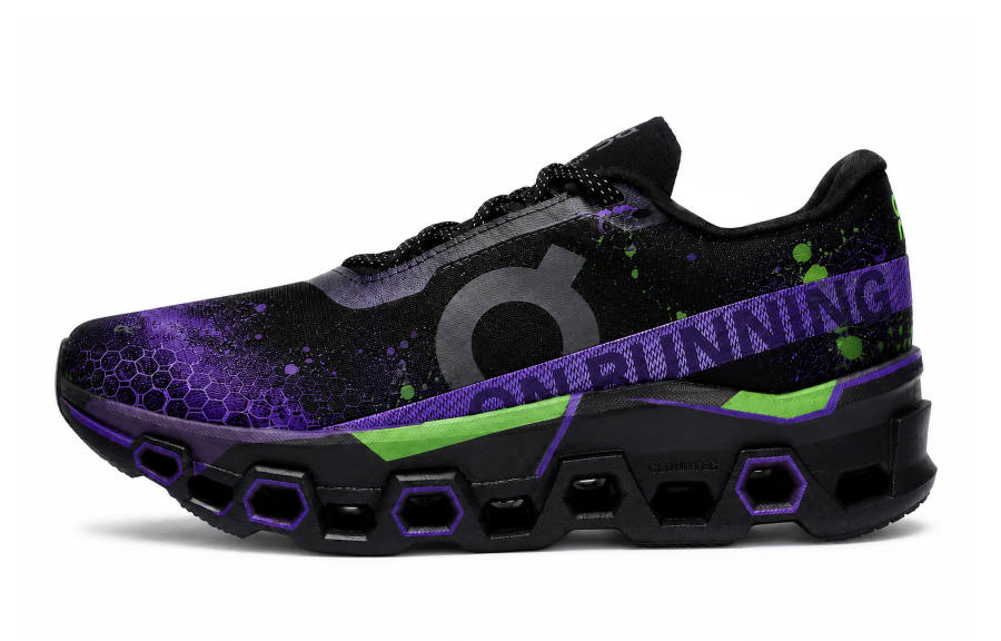 On Cloudmonster 2 Running Shoes Women's Low Top Purple