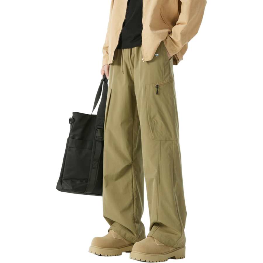 WARRIOR WARRIOR Cargo Pants Unisex Thin Straight Fit Pants