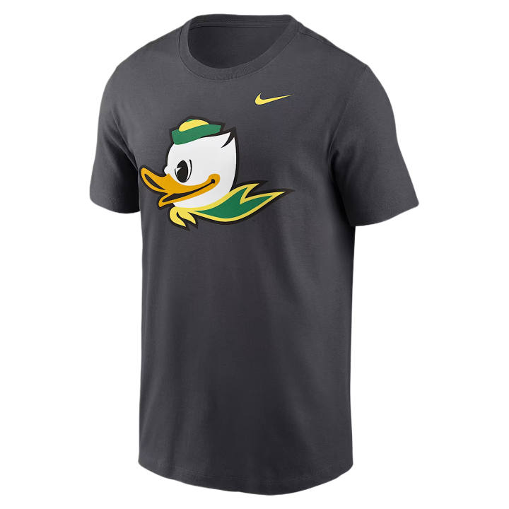 Nike Nike T Shirts Men's Anthracite Crew Neck Moderate