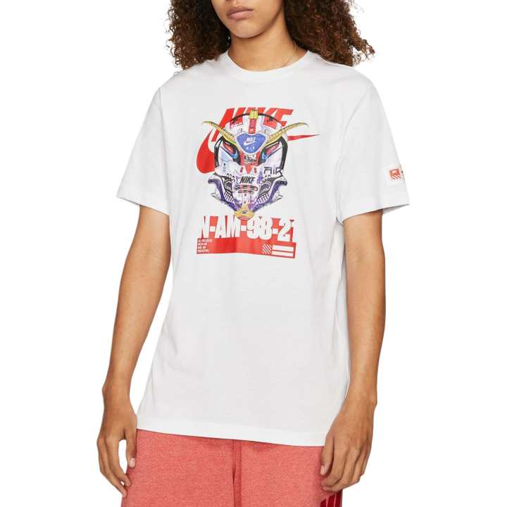 Nike Nike Sportswear T Shirts Men's White Crew Neck