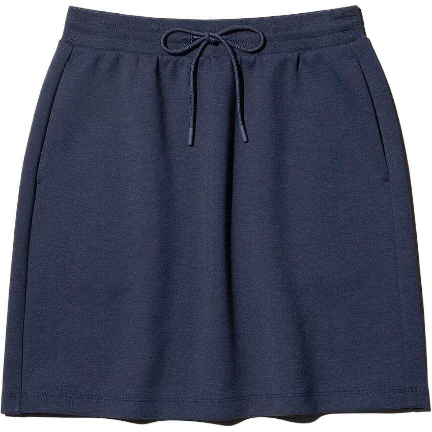 UNIQLO FW26 Casual Short Skirts Women's 69 Navy Blue Moderate Short Skirt Other