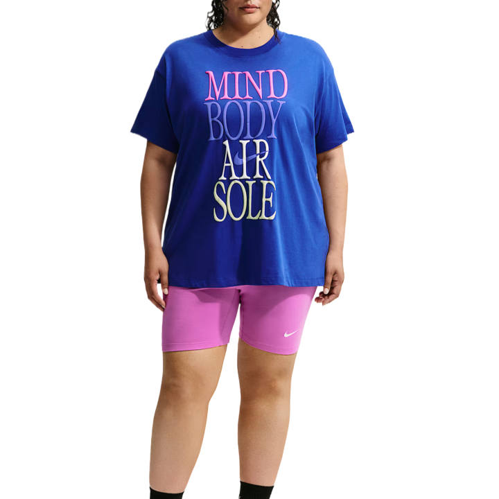 Nike Nike Sportswear Classics T Shirts Women's Old Royal Crew Neck Moderate