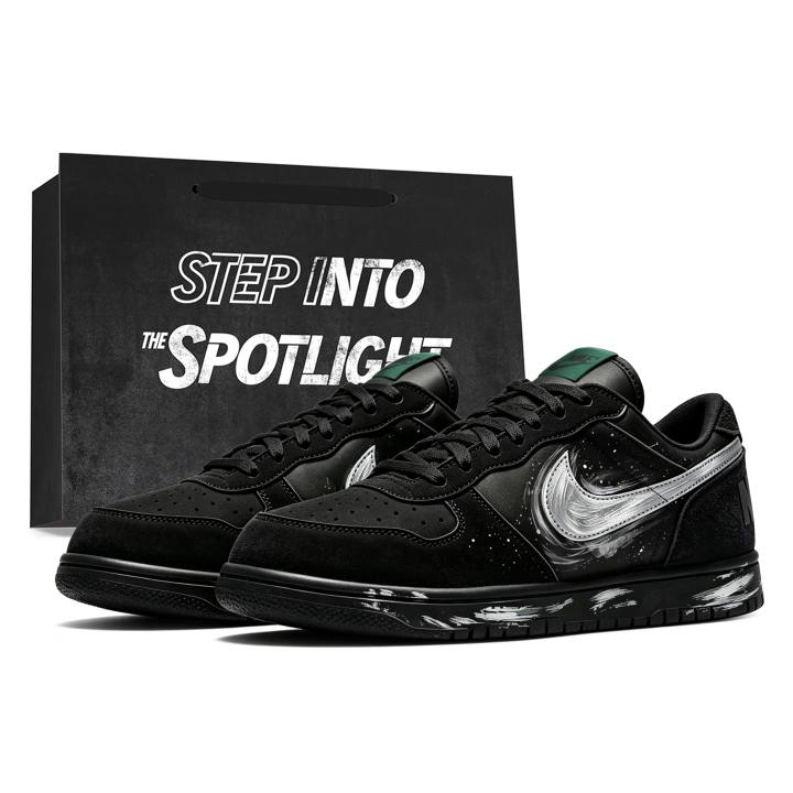 Nike Nike Dunk Skateboard Shoes Unisex Low Top Black/White
