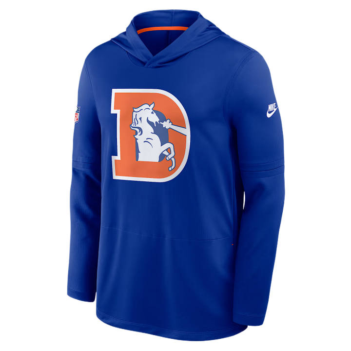 Nike Nike NFL Sweatshirts Men's Royal Hooded Non Detachable Moderate