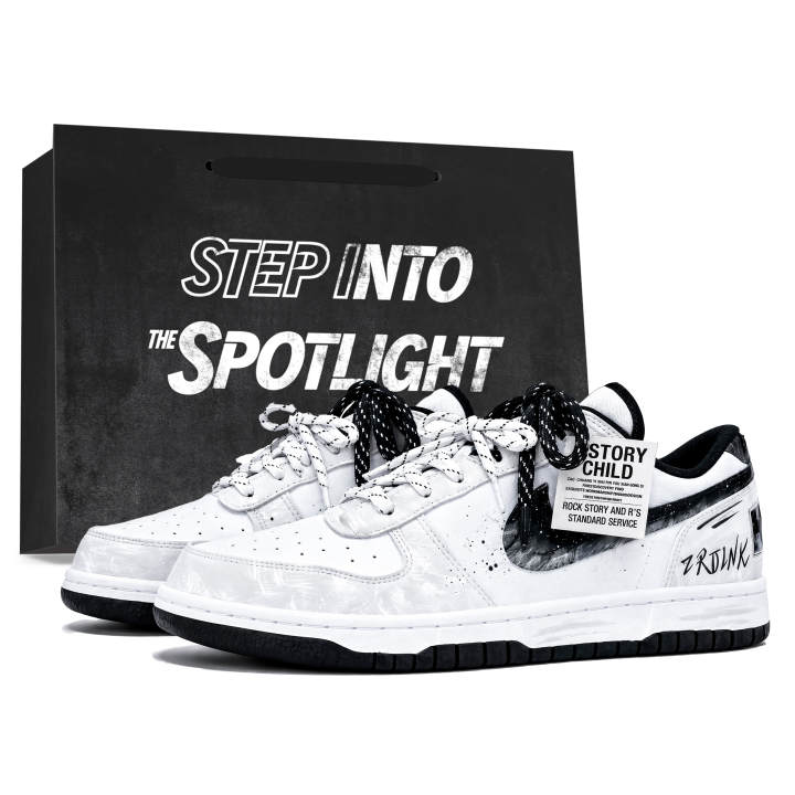 Nike Nike Big Skateboard Shoes Men's Low Top Symmetra Black