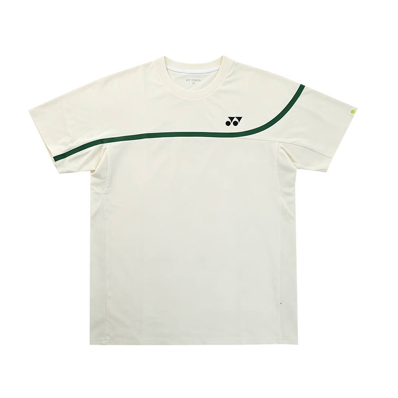 YONEX YONEX Badminton Jerseys Men's Ecru Crew Neck Thin