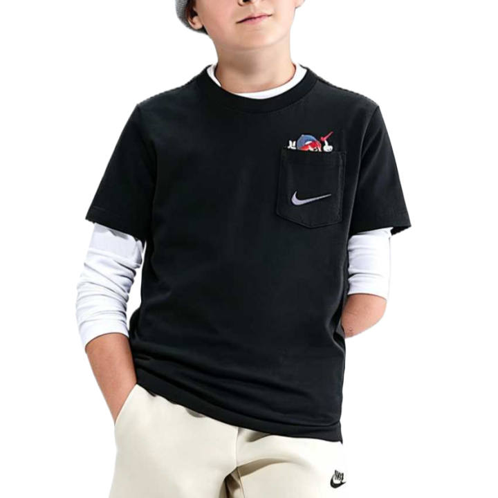 Nike Nike Kids T Shirts Crew Neck Moderate Stretch