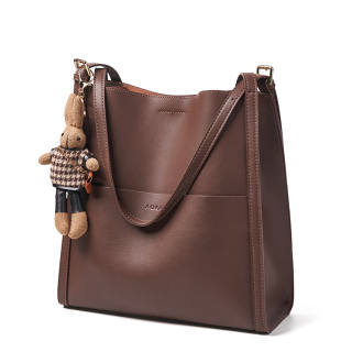 AOKANG Cow Leather One Shoulder Handbag Medium Women's Multicolor