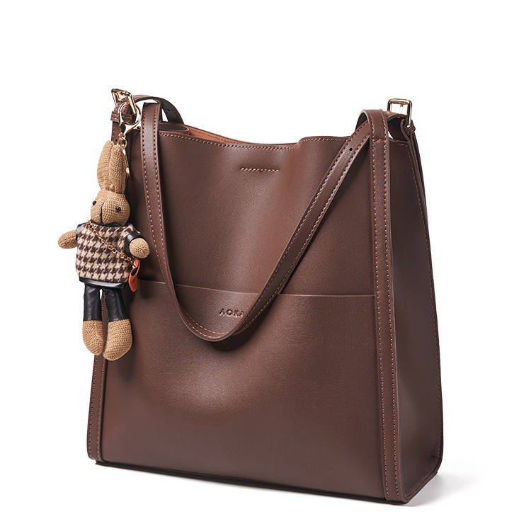 AOKANG Cow Leather One Shoulder Handbag Medium Women's Multicolor