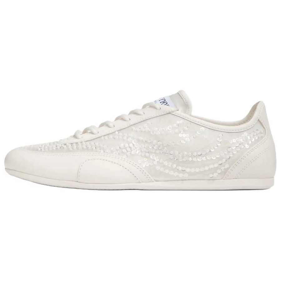 Jimmy Choo Casual Shoes Women's Low Top Ivory Latte