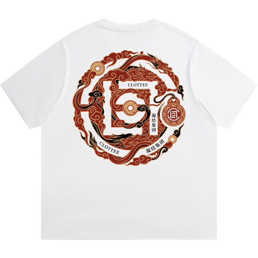 CLOT T Shirts Unisex Crew Neck Moderate Straight Fit