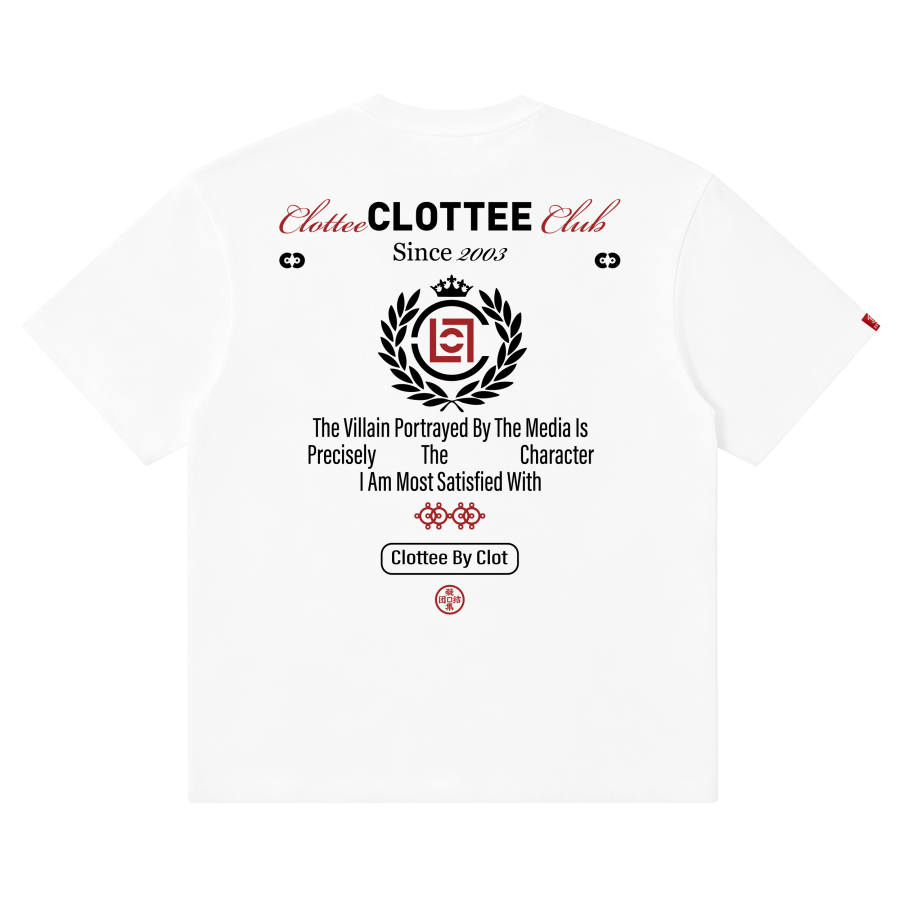 CLOT T Shirts Unisex Crew Neck Moderate Straight Fit