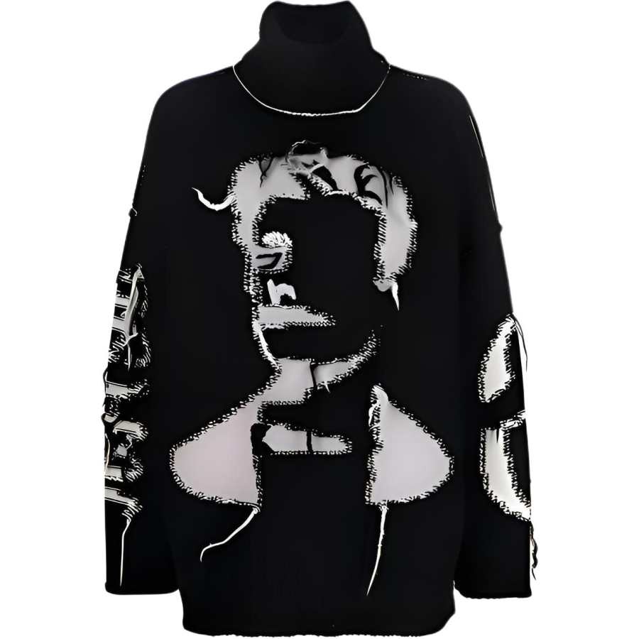MM6 Maison Margiela FW21 Sweater Women's Black