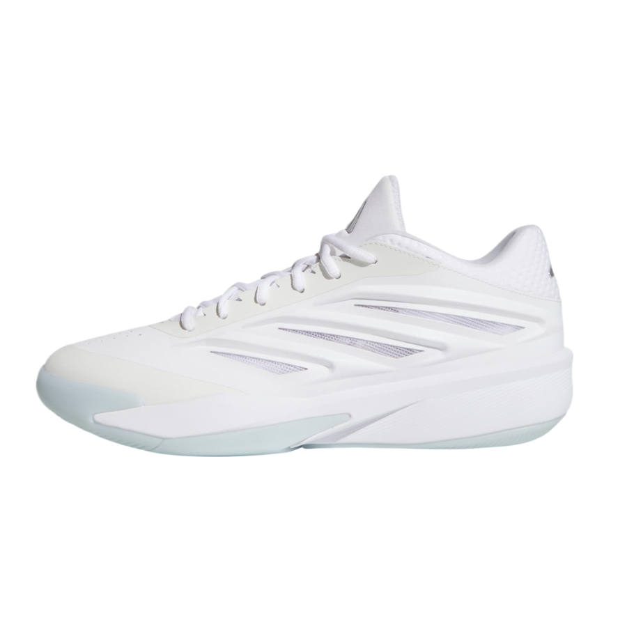 Adidas Adidas CRAZY ENERGY Basketball Shoes Unisex Low Top Cloud White/Silver Metal Paint/Cloud White