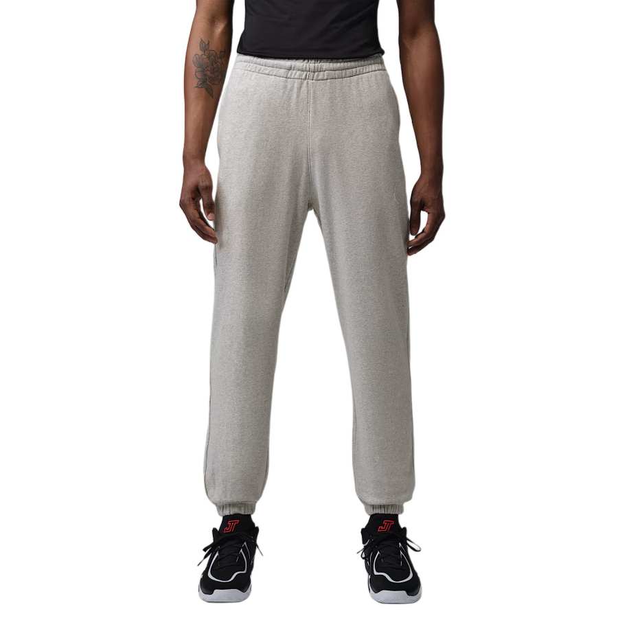 Jordan Jordan Sport Quick Dry Pants Men's Gray Heather Flower Moderate Cuffed Pants