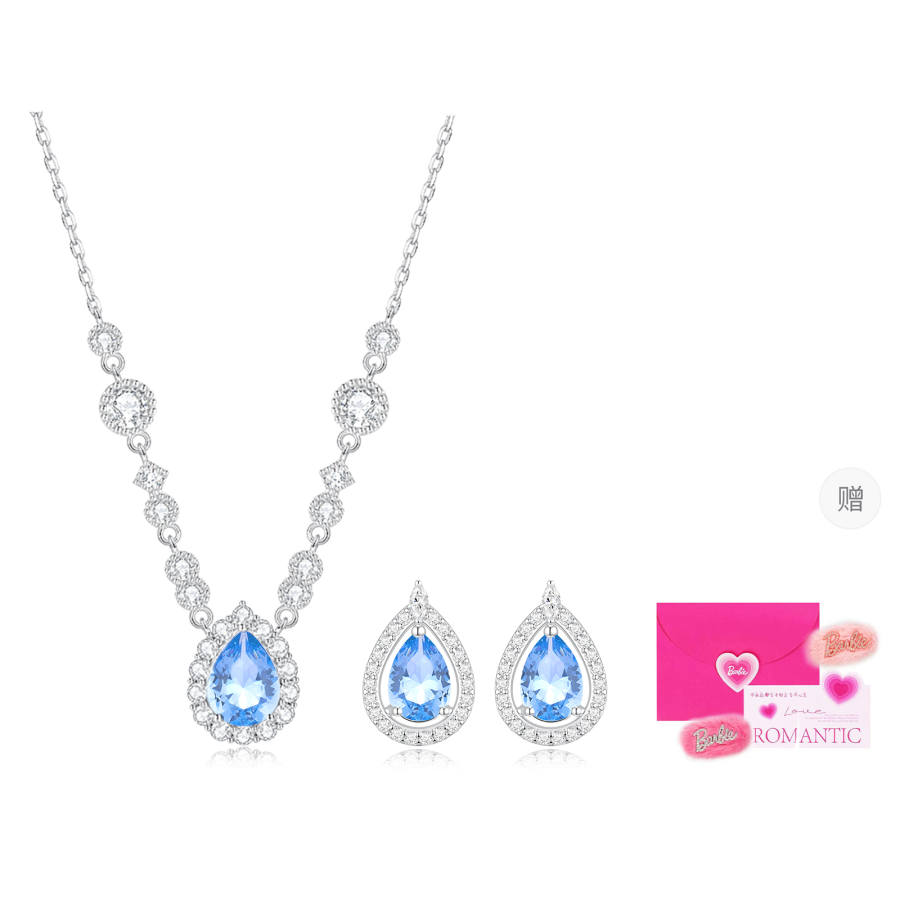 Barbie Swarovski Crystal Necklaces Women's
