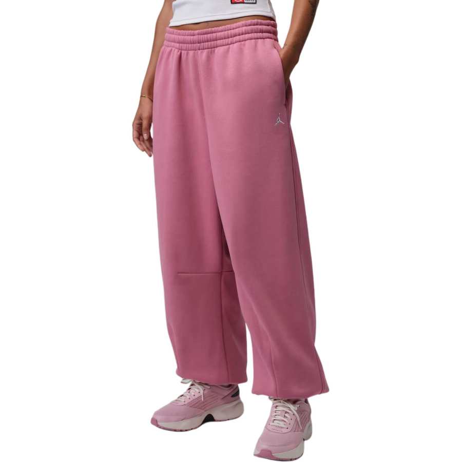 Jordan Jordan Brooklyn Sports Pants Women's Desert Berry Moderate Cuffed Pants