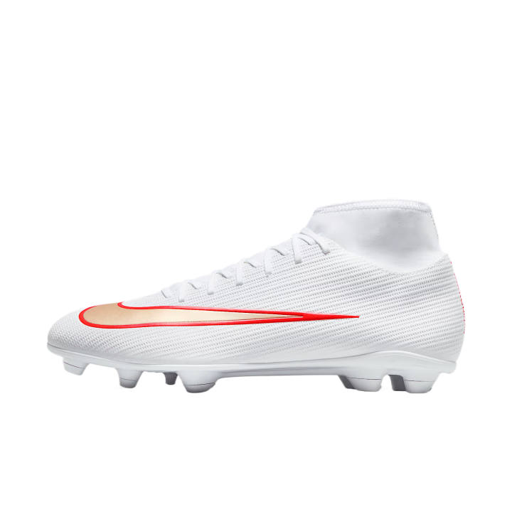 Nike Nike Mercurial Superfly 11 Soccer Shoes Unisex High Top White/Bright Dark Red/Fuzzy