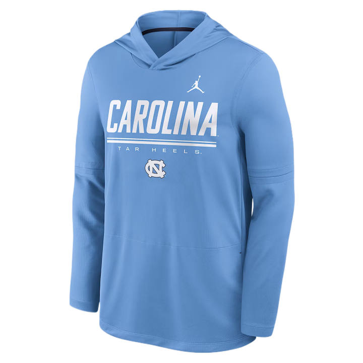 Jordan Jordan Dri FIT Sweatshirts Men's Courage Blue/College Navy Hooded Non Detachable Moderate
