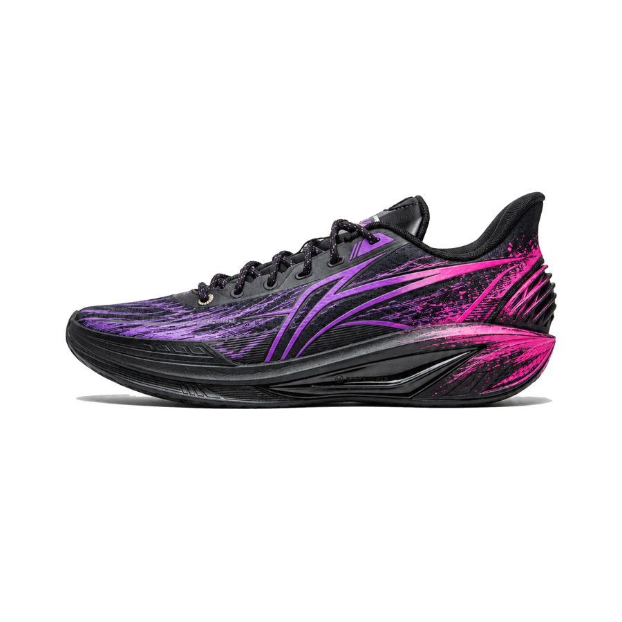 Li-Ning Li Ning Light Speed 4 Basketball Shoes Men's Low Top Black/Purple/Red