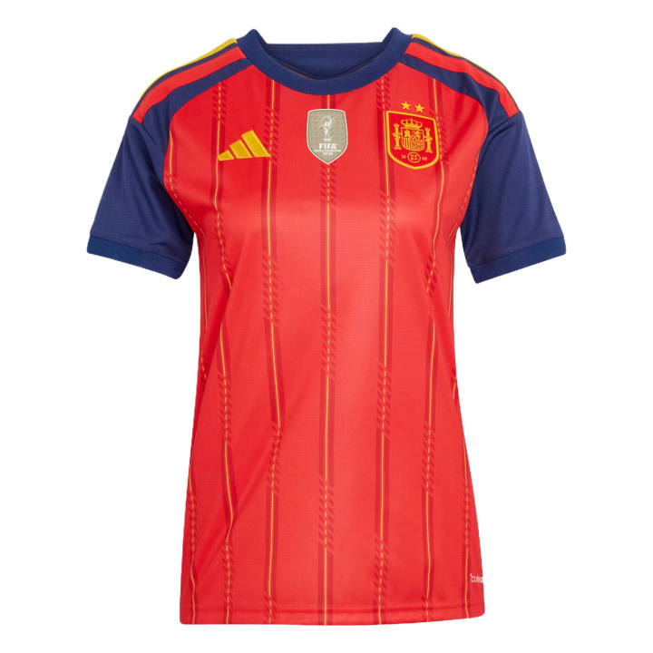 Adidas Adidas Soccer Jerseys Women's Vibrant Red Crew Neck Moderate