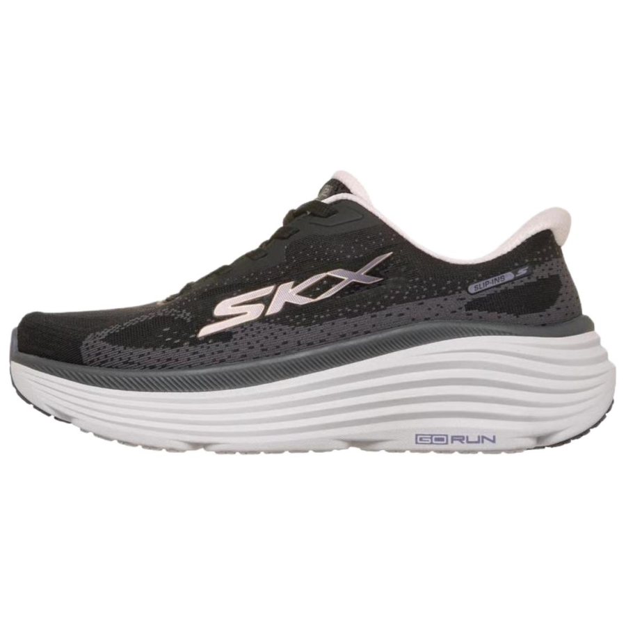 Skechers MAX CUSHIONING ENDEAVOUR Running Shoes Women's Black
