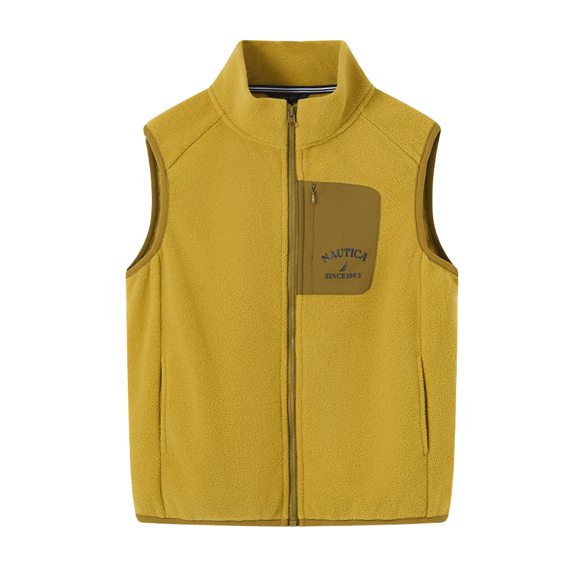 NAUTICA Kids Vests Stand Collar Moderate