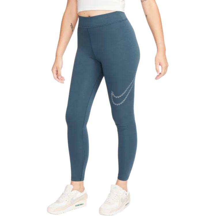 Nike Nike Sportswear Leggings Women's Blue Moderate