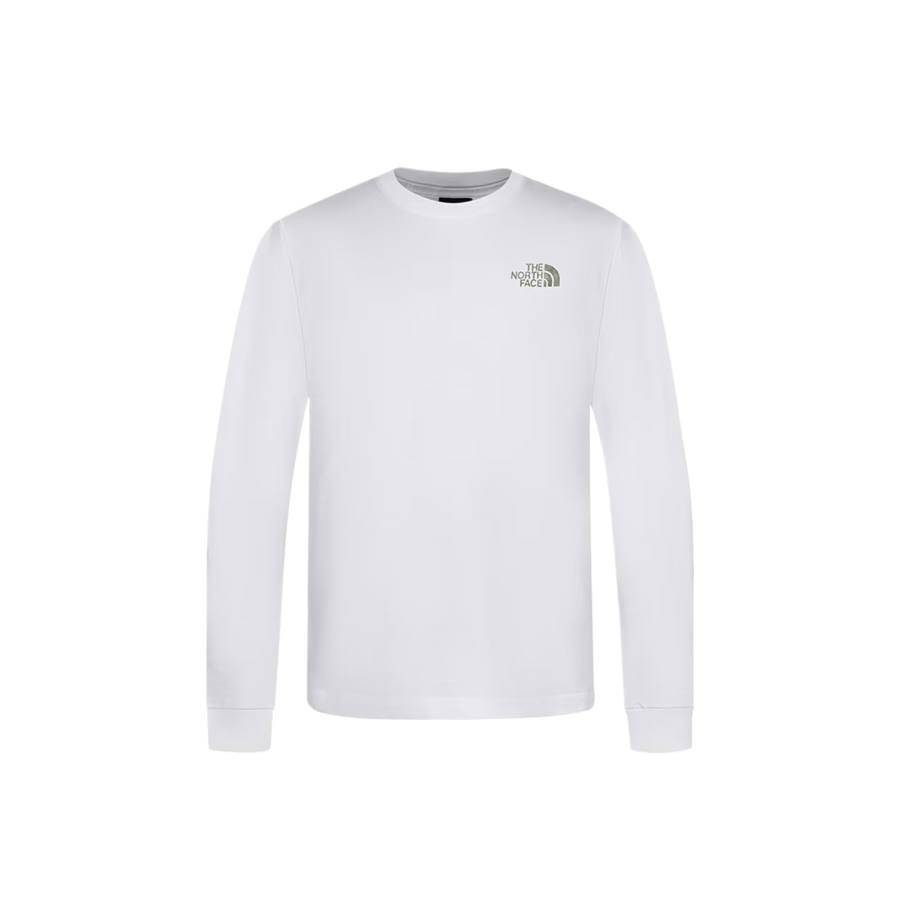 THE NORTH FACE T Shirts Men's Snow Peak White Crew Neck Moderate
