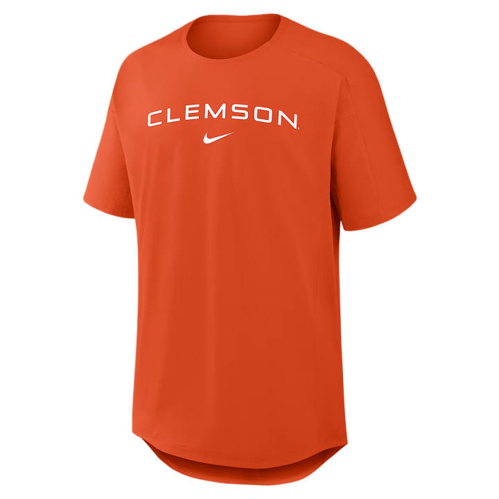 Nike Nike College T Shirts Men's University Orange Crew Neck