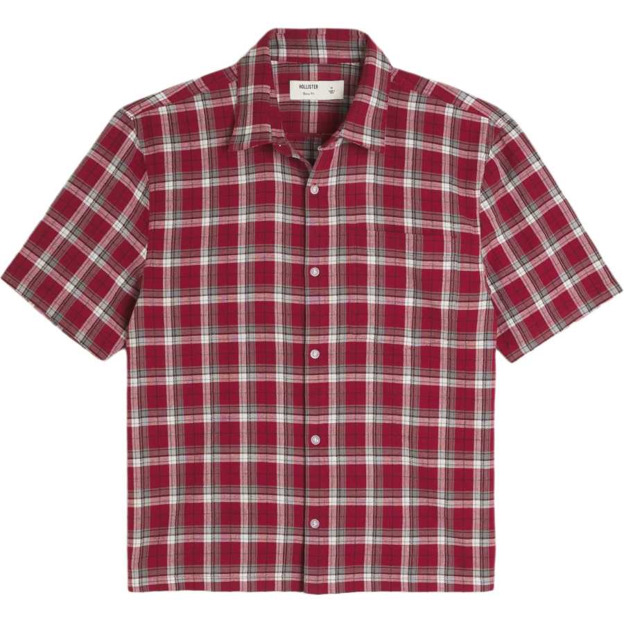Hollister/ Shirts Men's Red Moderate