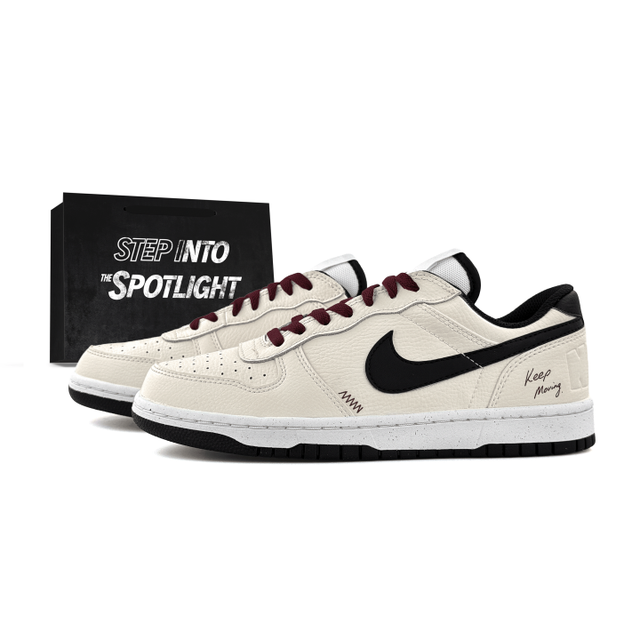 Nike Nike Big Skateboard Shoes Unisex Low Top Ecru