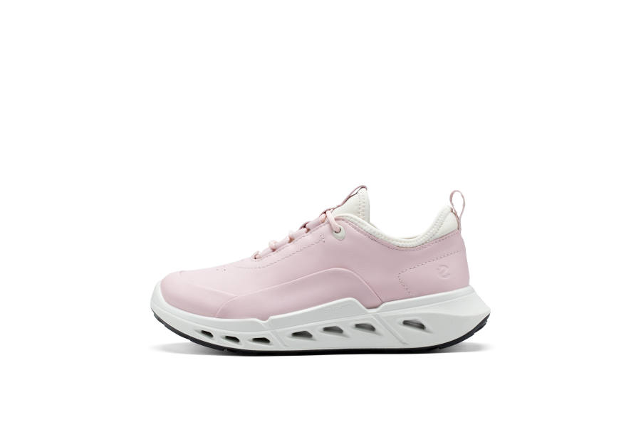 Ecco Ecco Biom 720 Casual Shoes Women's Low Top Pink White & Black Patchwork