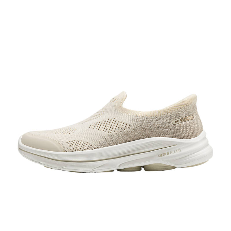 Skechers Go Walk 8 Walking Shoes Women's Low Top Natural