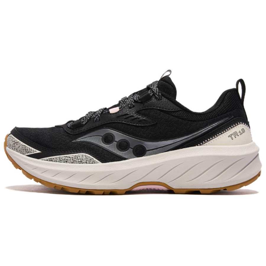 Saucony Excursion TR Hiking Trail Running Shoes Women's Black White