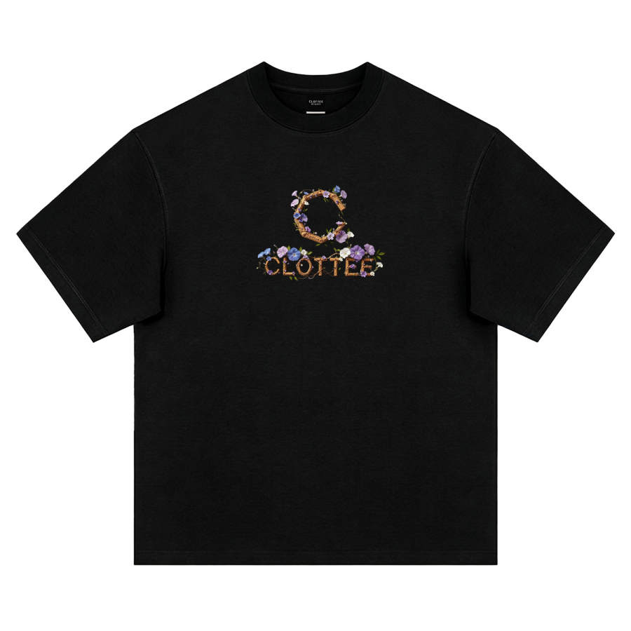 CLOT T Shirts Unisex Crew Neck Thickened Straight Fit