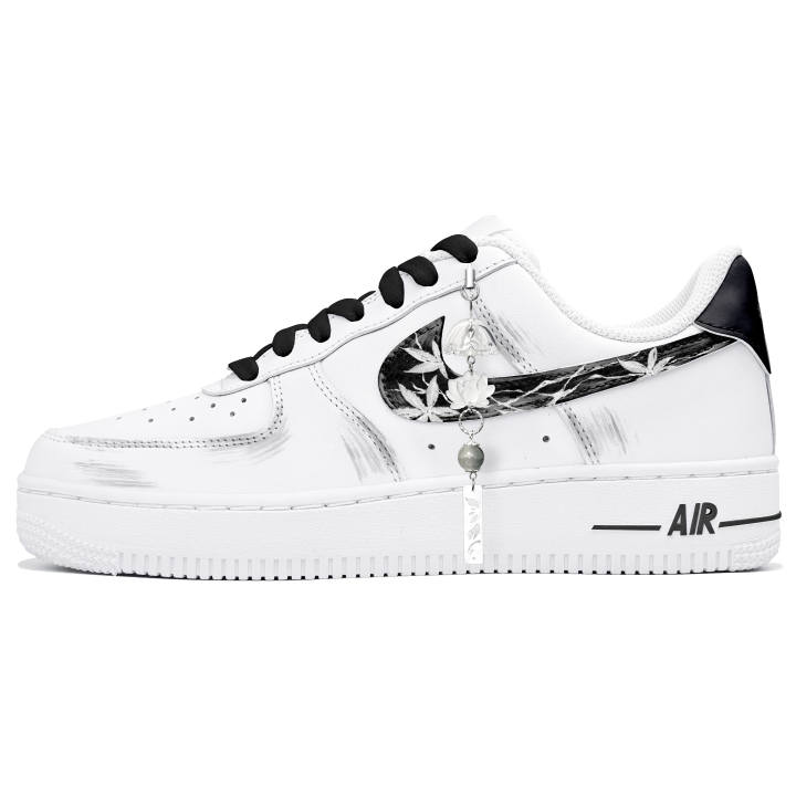 Nike Nike Air Force 1 Skateboard Shoes Unisex Low Top White/Black/Blue
