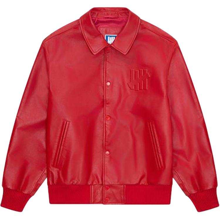 UNDEFEATED UNDEFEATED Leather Jackets Unisex Lapel Moderate