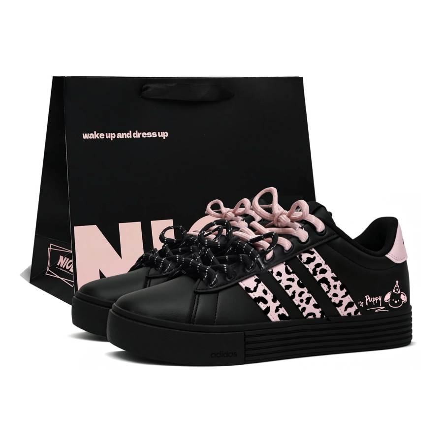 Adidas Adidas Daily 4.0 Skateboard Shoes Women's Low Top Black