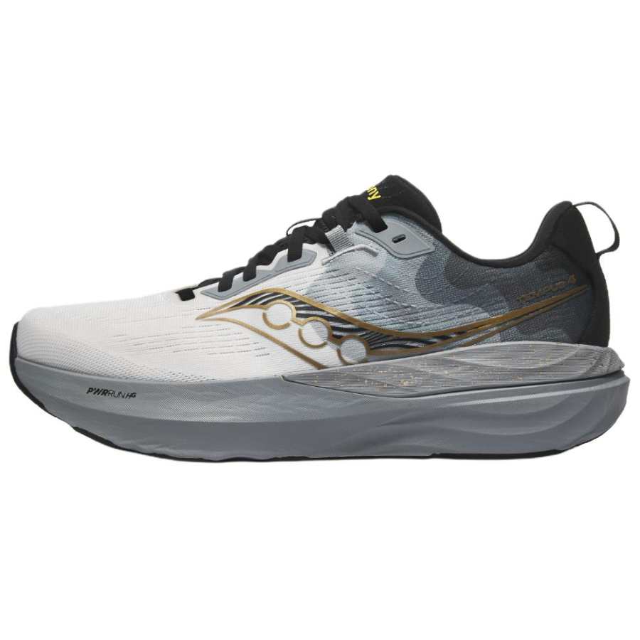 Saucony TEMPUS TanTu 4 Running Shoes Unisex White Gray